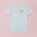 Gold Heart T-Shirt&nbsp;